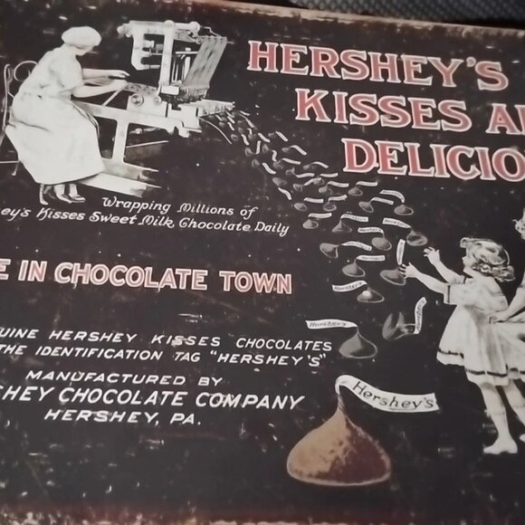 Hershey's Kisses  Metal Sign - Picture 3 of 3